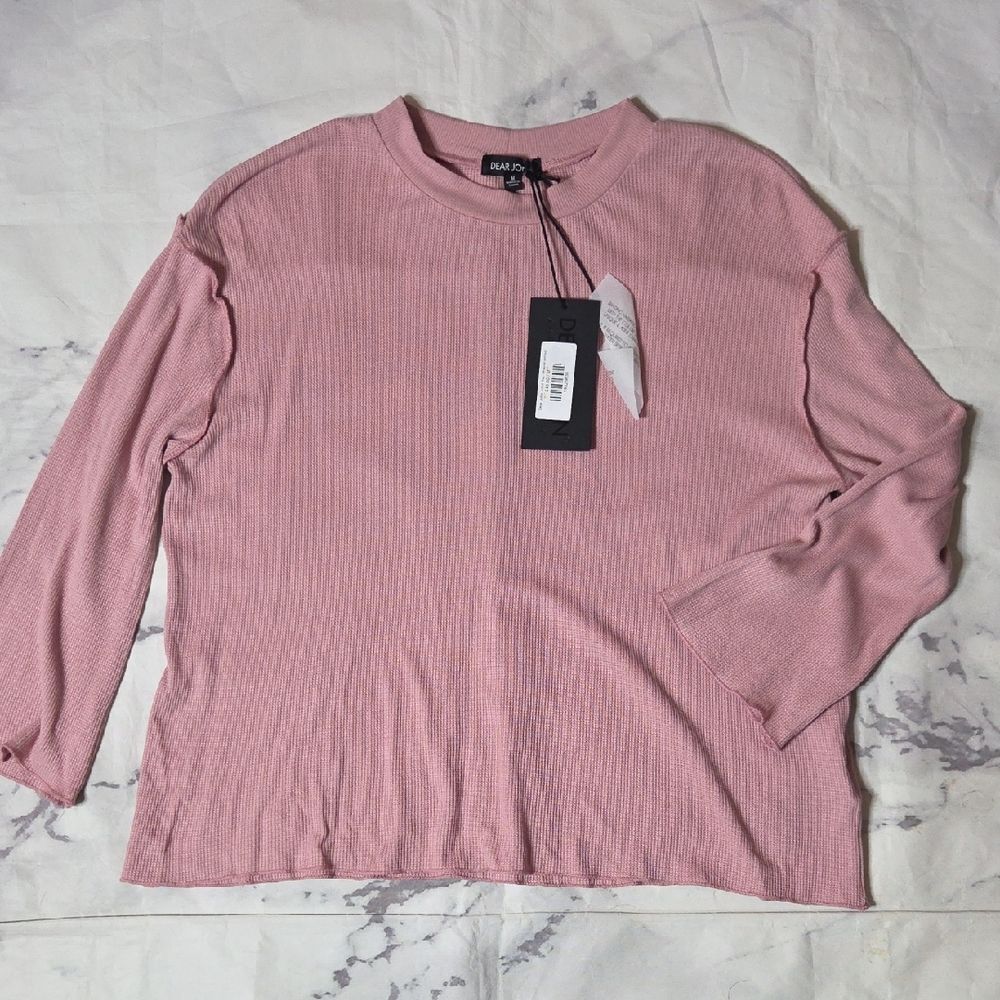 Dear John Mauve Orchid Juliet Knit Top